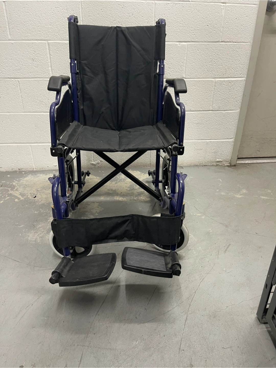 Blue Manual Wheelchair - photo 3
