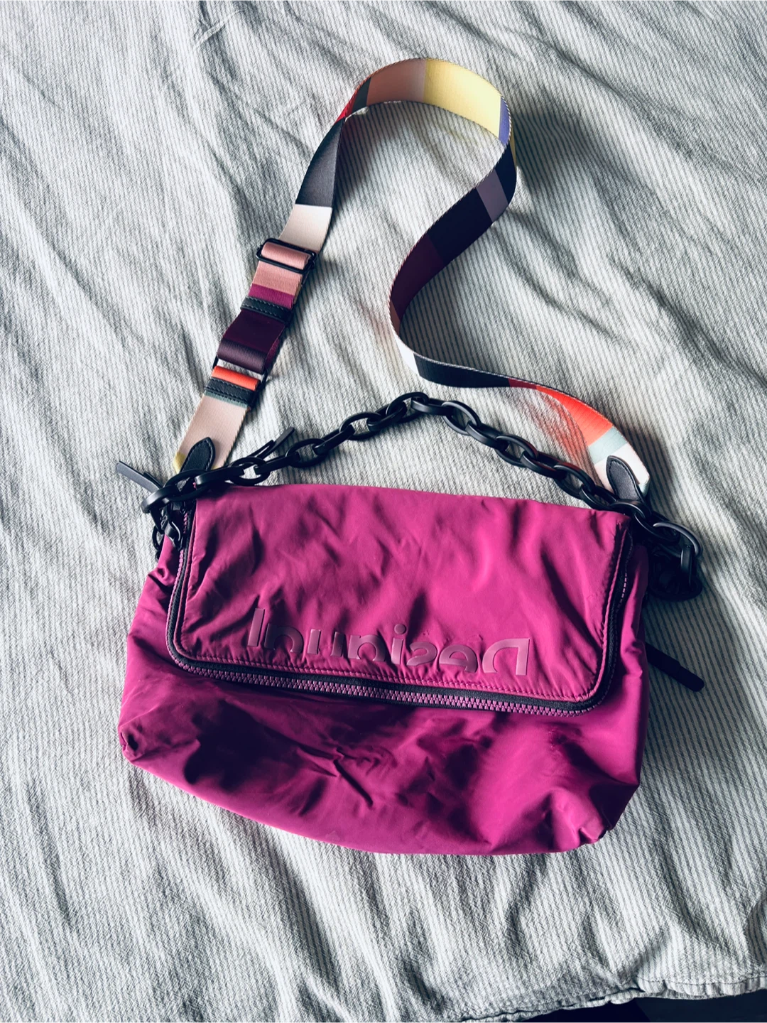 Desigual Crossbody Bag - Pink - photo 4