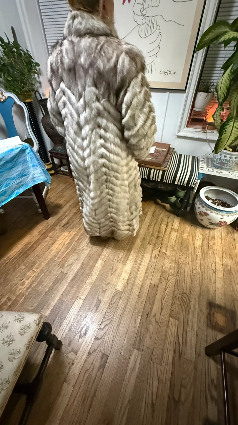 Vintage Full Length Fur Coat