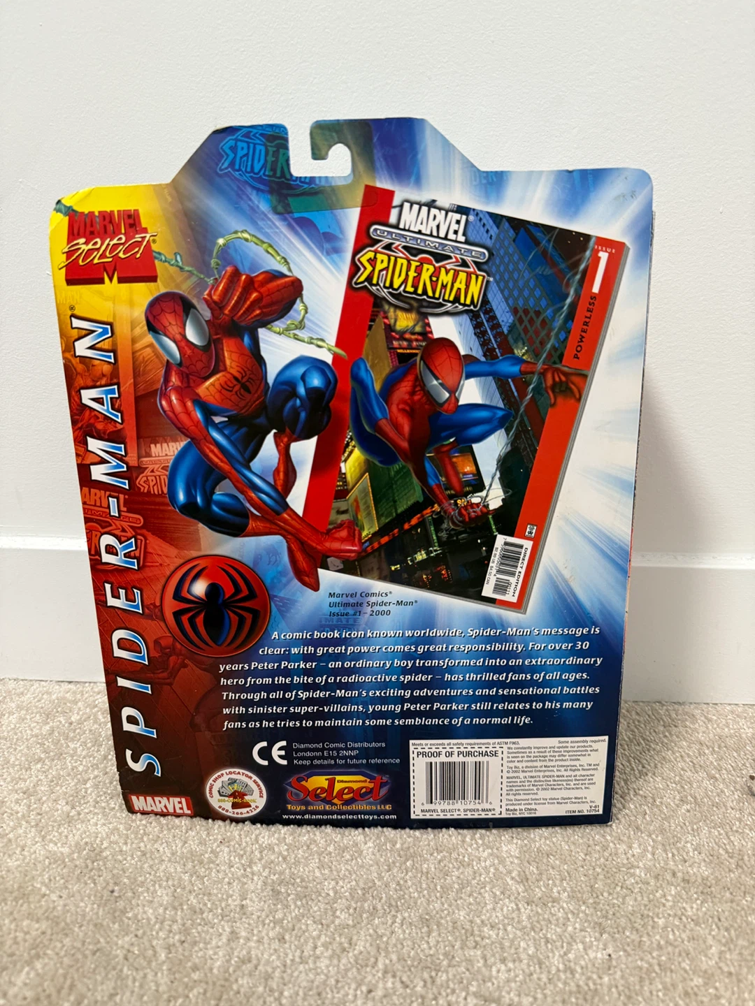 Marvel Select Spider-Man Special Collector Edition Action Figure - photo 2
