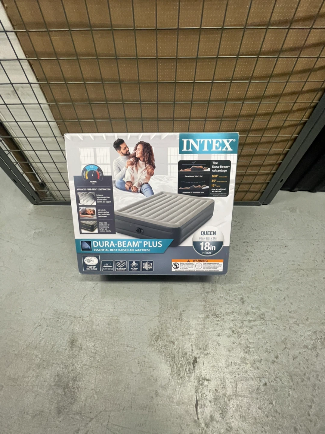 Intex Dura-Beam Plus Queen Raised Air Mattress
