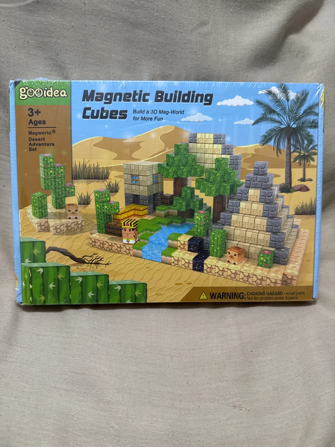 gooidea Magnetic Building Cubes Desert Adventure Set
