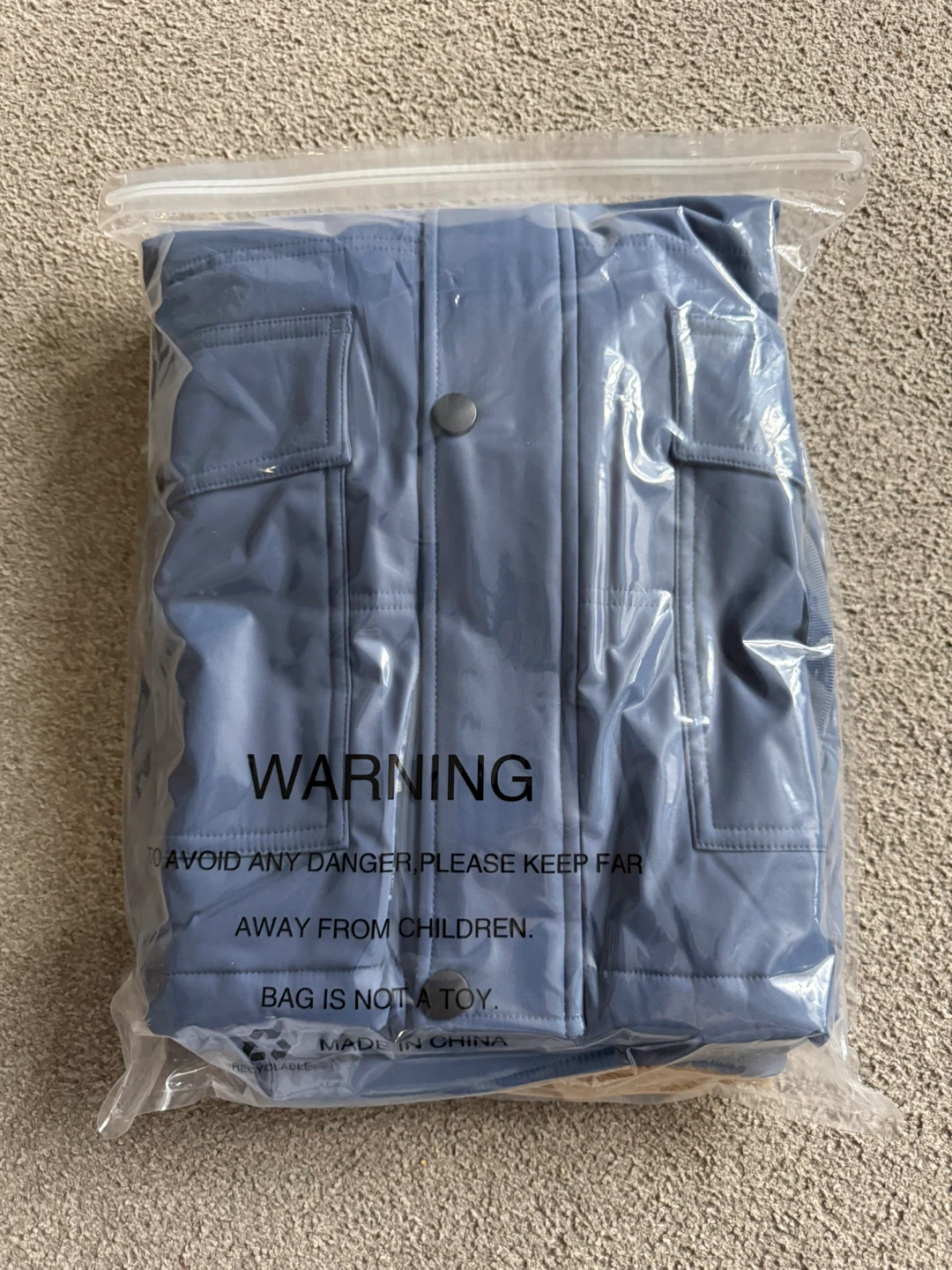 NEW Men's Large Puffer Vest Jacket, Navy - photo 3