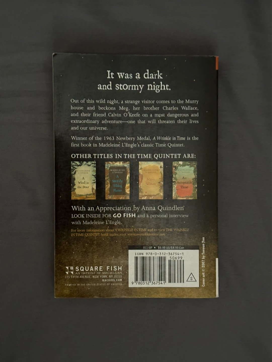 A Wrinkle in Time by Madeleine L'Engle - Book - photo 2