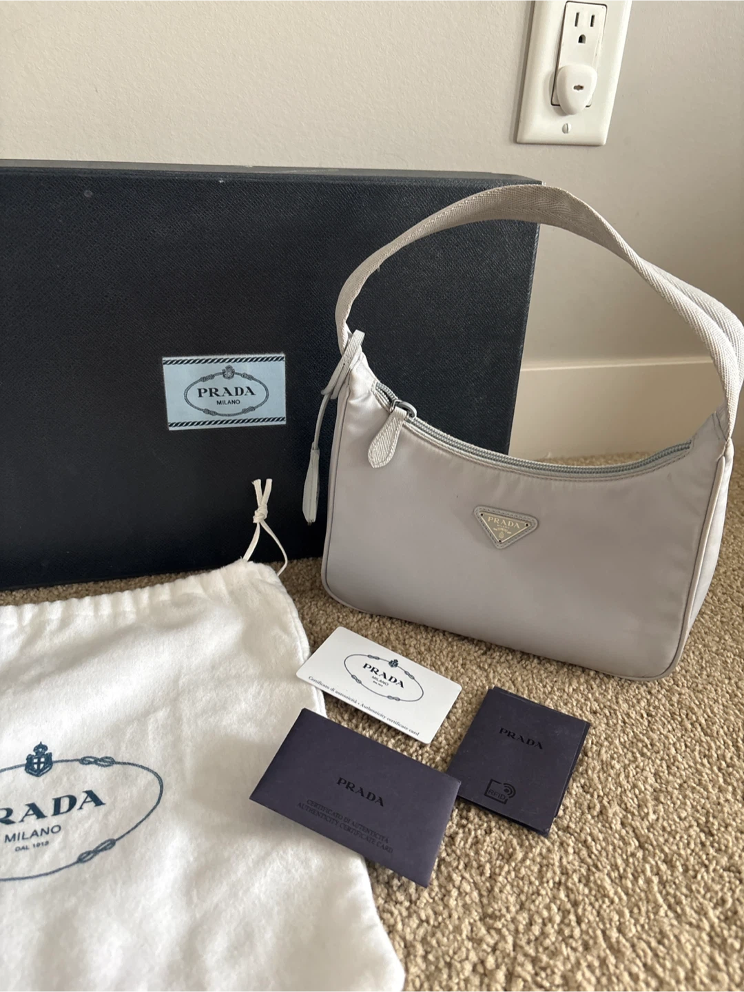 Prada Nylon Shoulder Bag