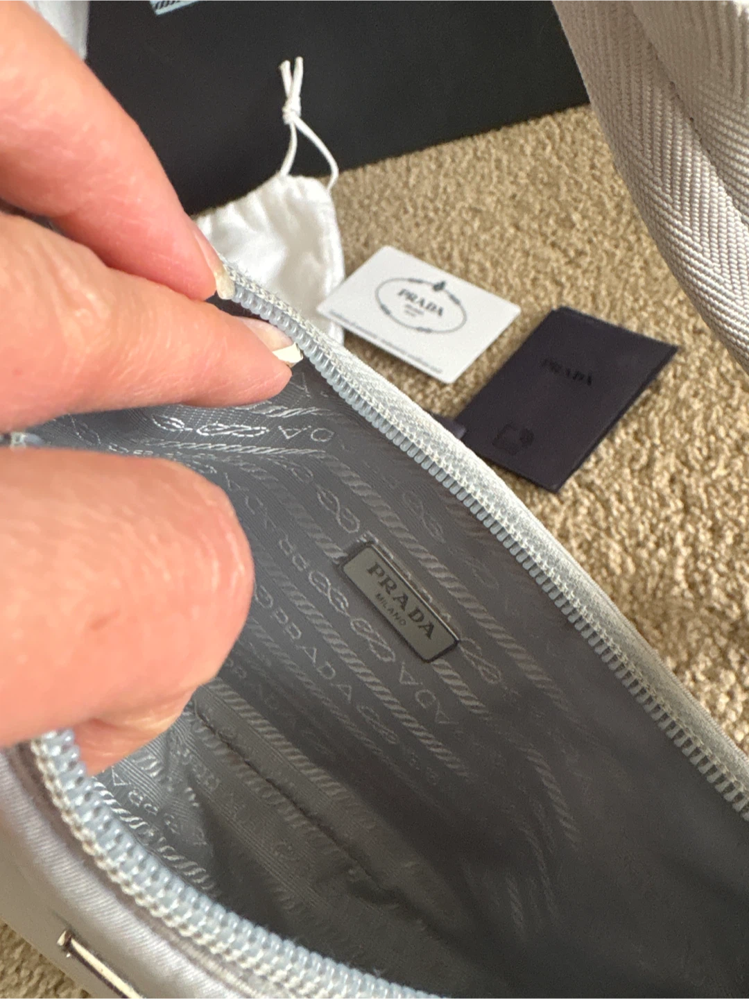 Prada Nylon Shoulder Bag - photo 2