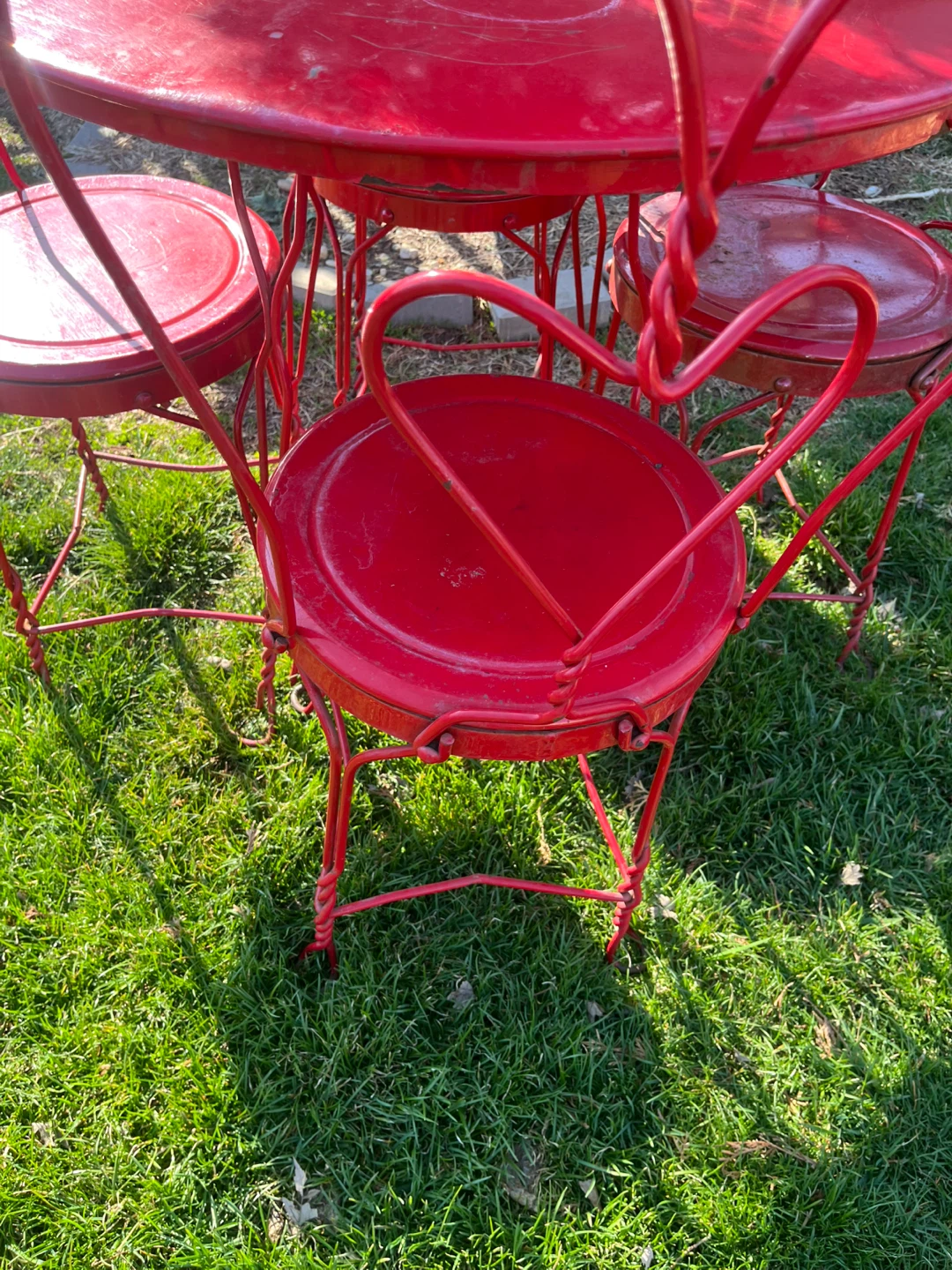 Coca-Cola Bistro Set with 4 Chairs - photo 2