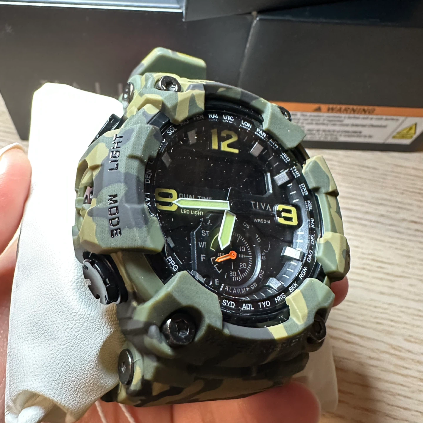 Activa X Invicta BlackOps Digital Men's Watch - 56mm - photo 5