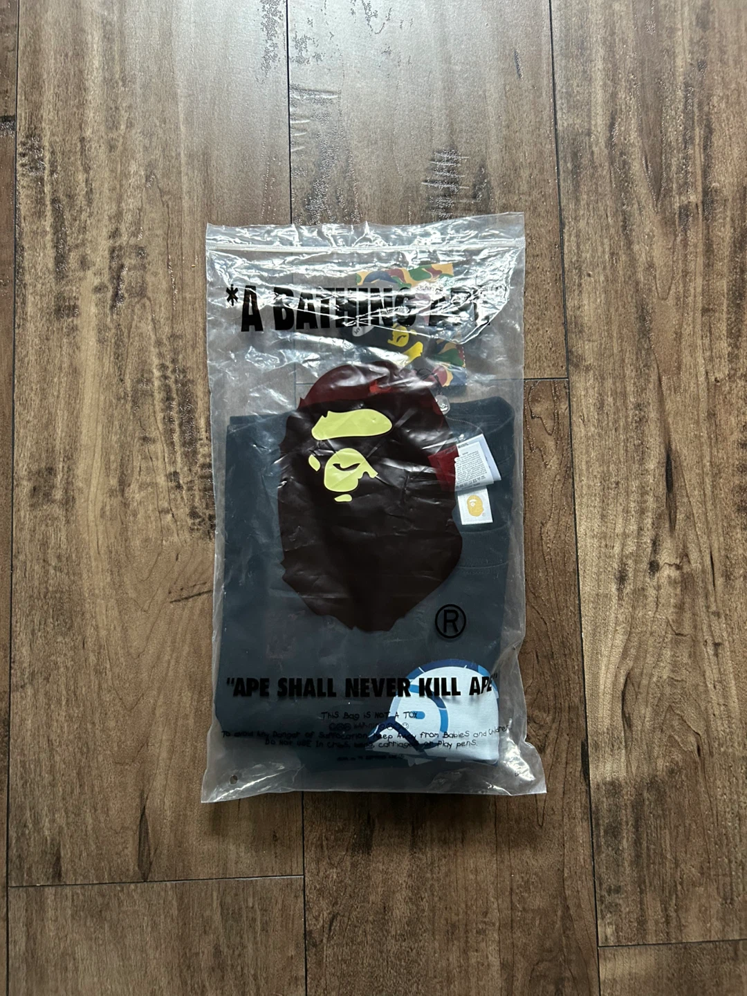A Bathing Ape BAPE Camo Ape Head T-Shirt XL Black