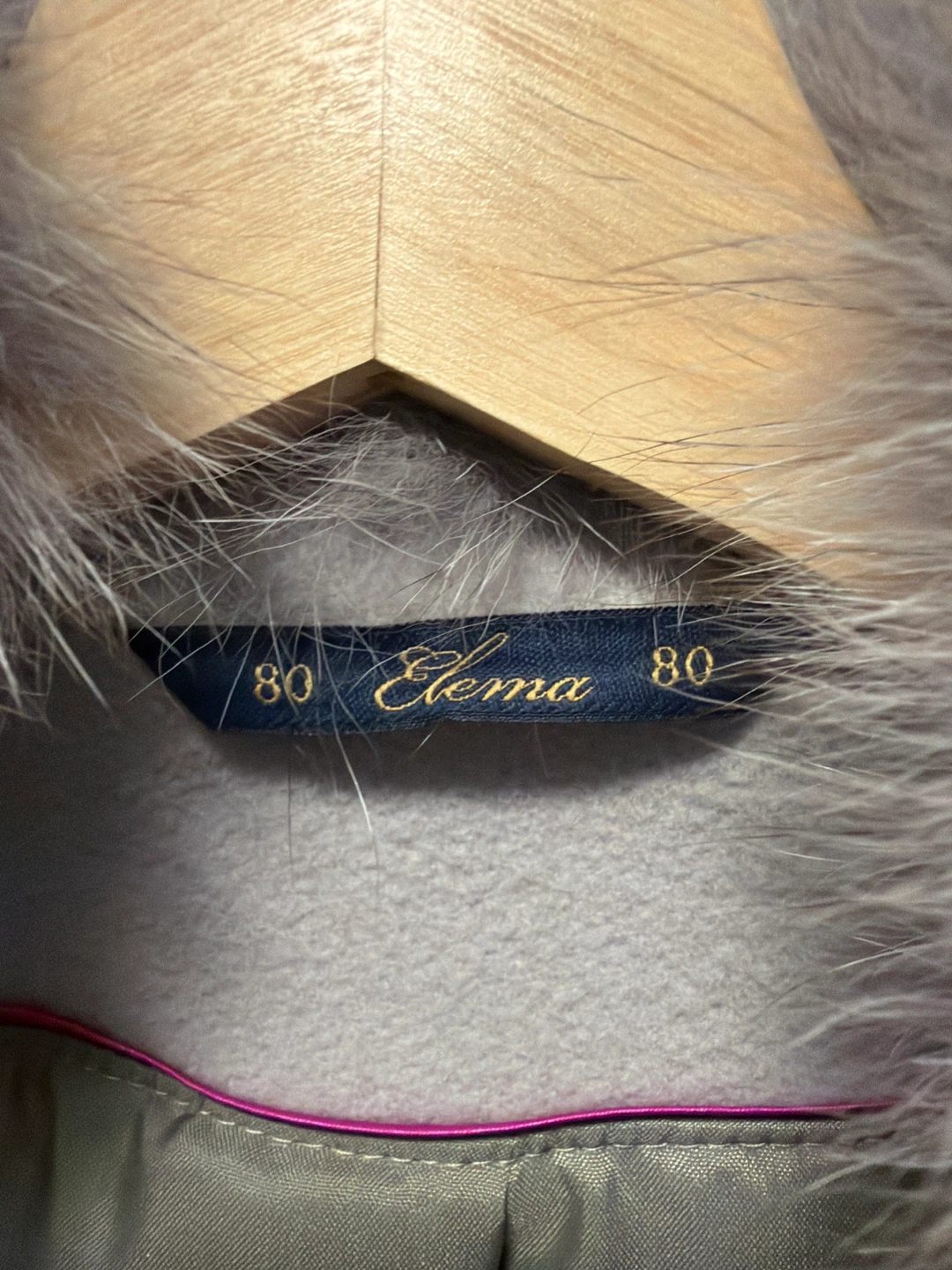 Elena Coat with Fur Collar - photo 3