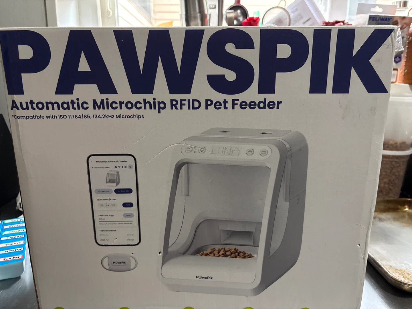PawsPik Microchip Pet Feeder