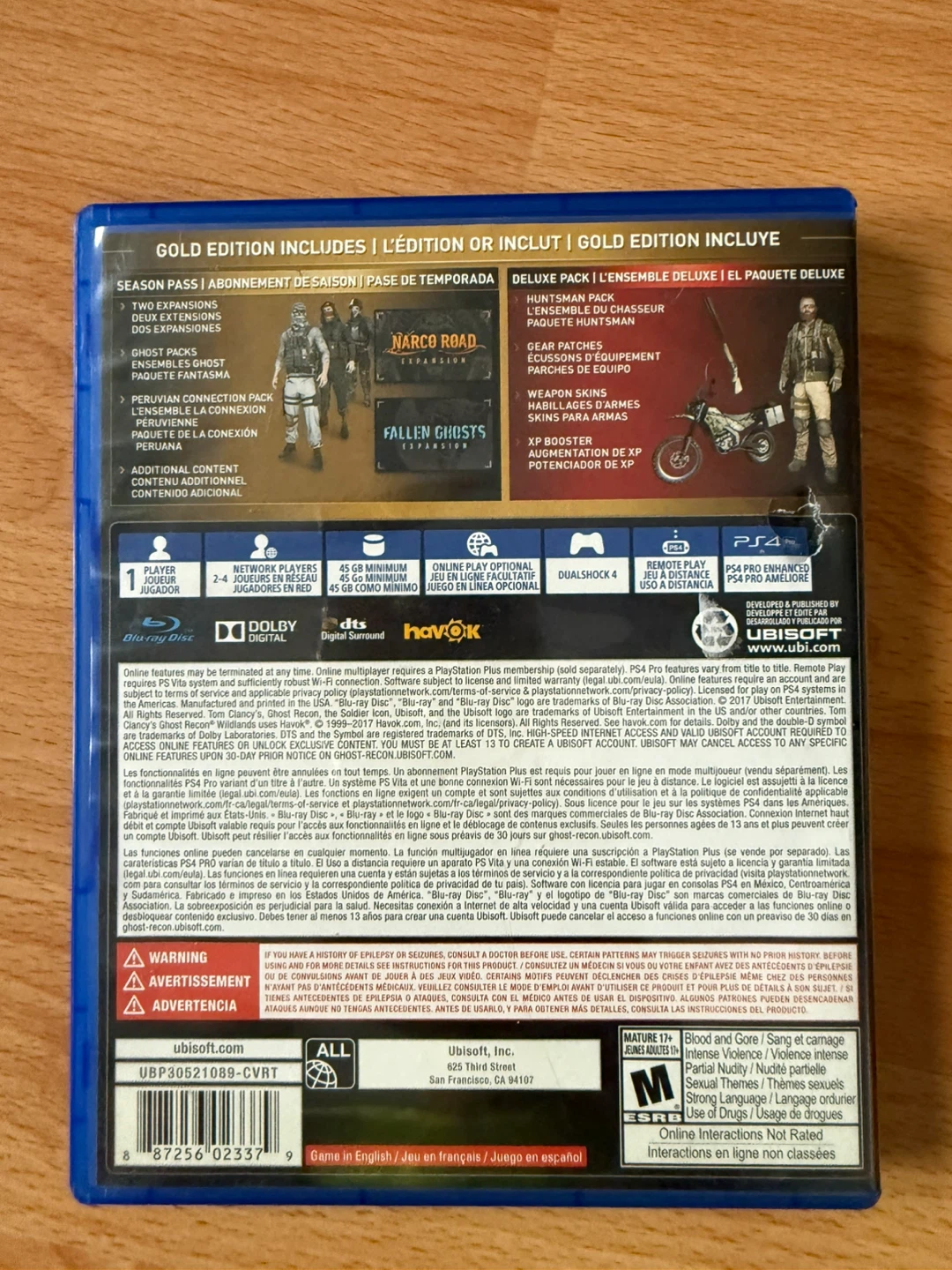 Tom Clancy's Ghost Recon Wildlands Gold Edition PS4 - photo 2