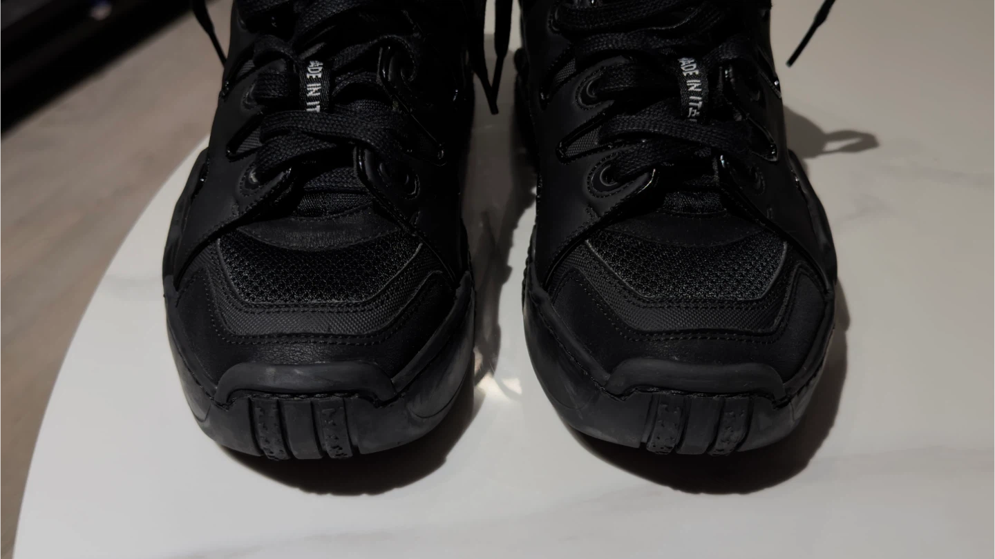 GCDS Wear Black Sneakers - photo 3