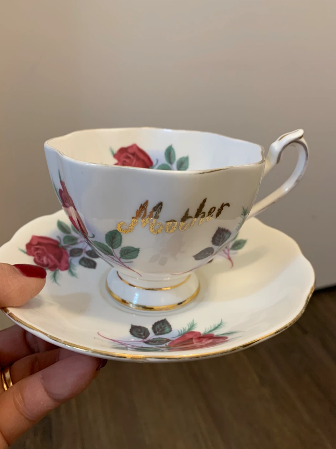 Queen Anne "Mother" Teacup and Saucer Set - photo 2