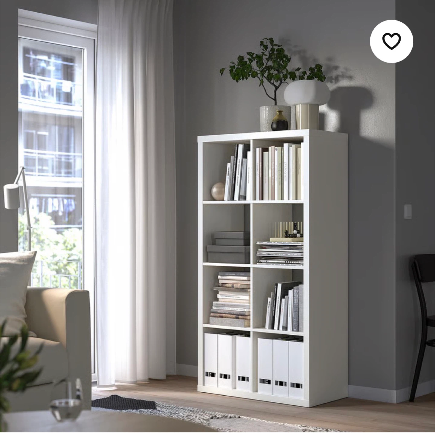 IKEA KALLAX Shelf Unit - White - photo 3