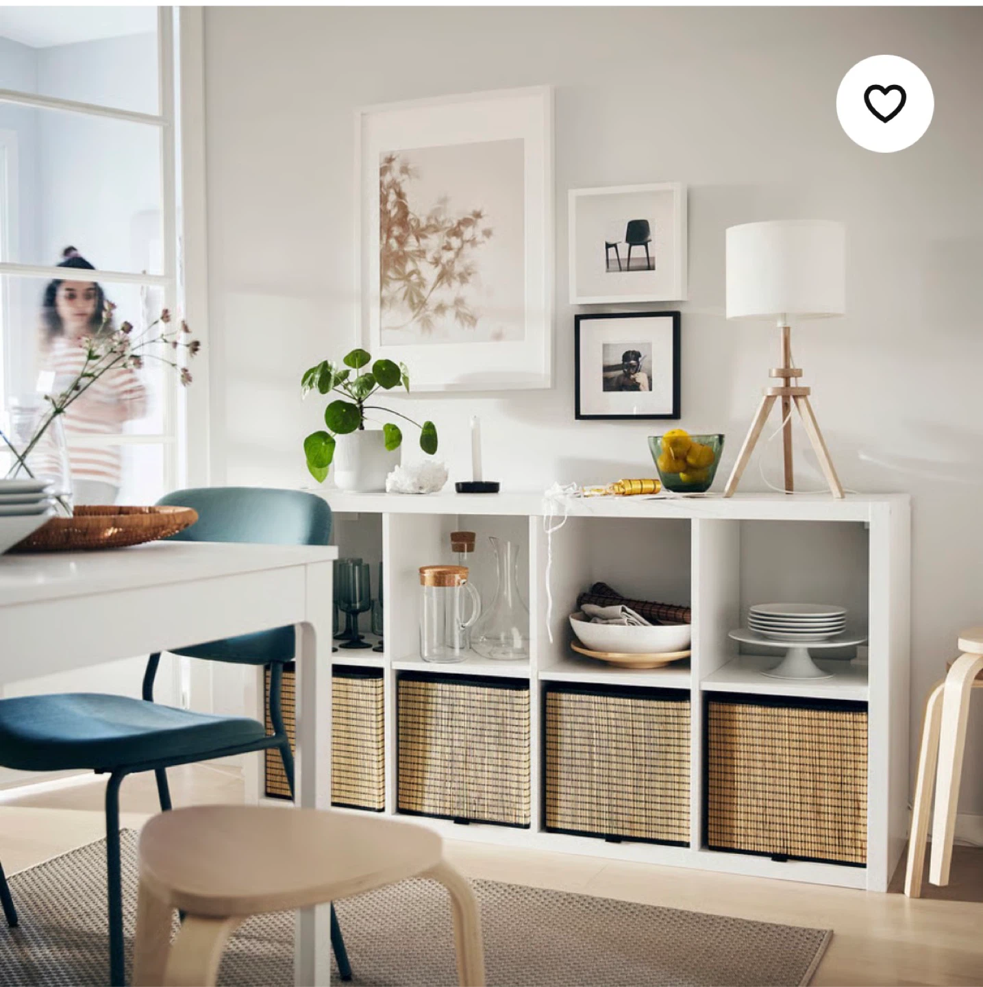 IKEA KALLAX Shelf Unit - White - photo 2