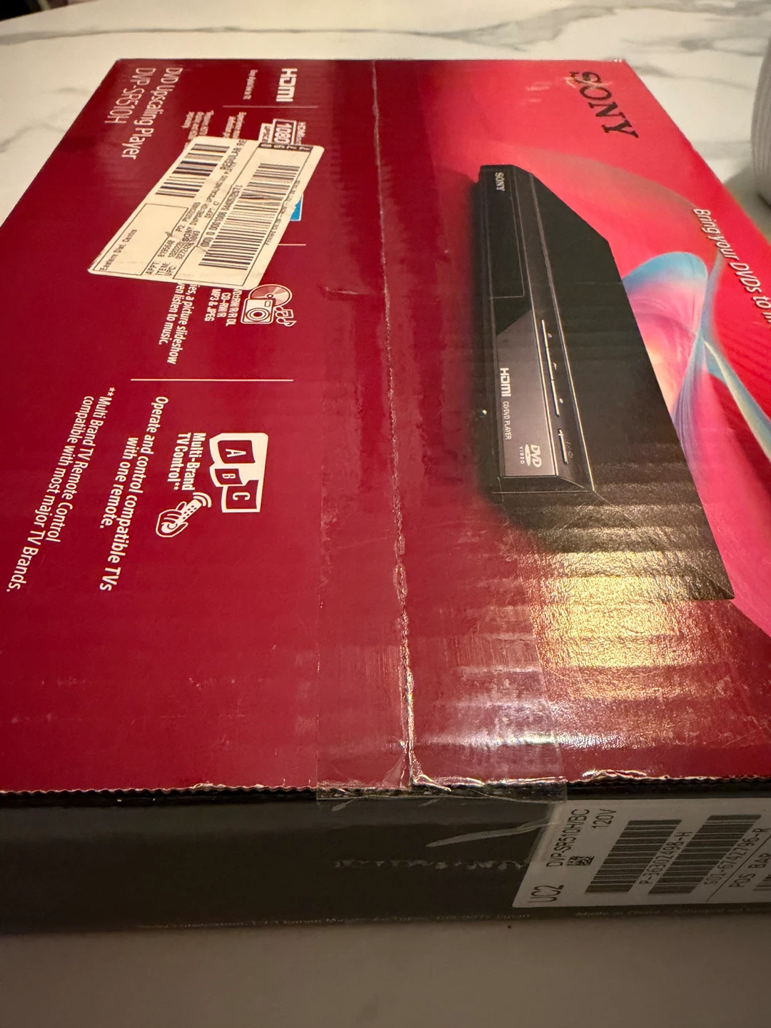 Sony DVD Upscaling Player DVP-SR510H - photo 2