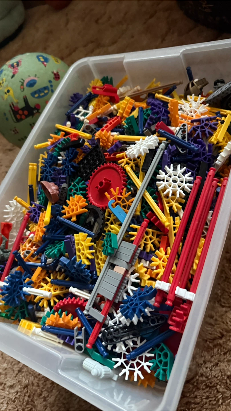 K'NEX Building Toy Pieces Tub check more pictures - photo 2