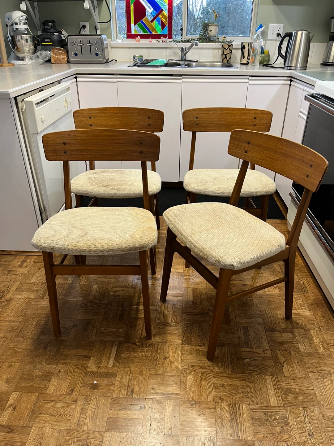 Mid century Teak Farstrup Mobler chairs