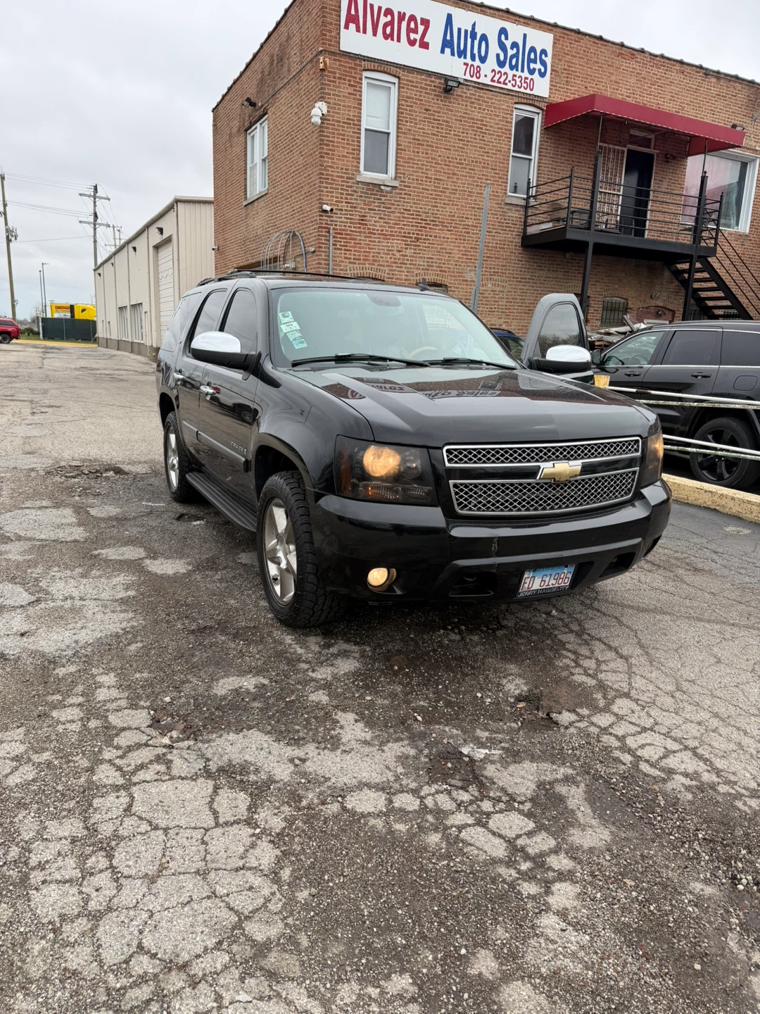 2007 Black Chevrolet Tahoe LTZ SUV