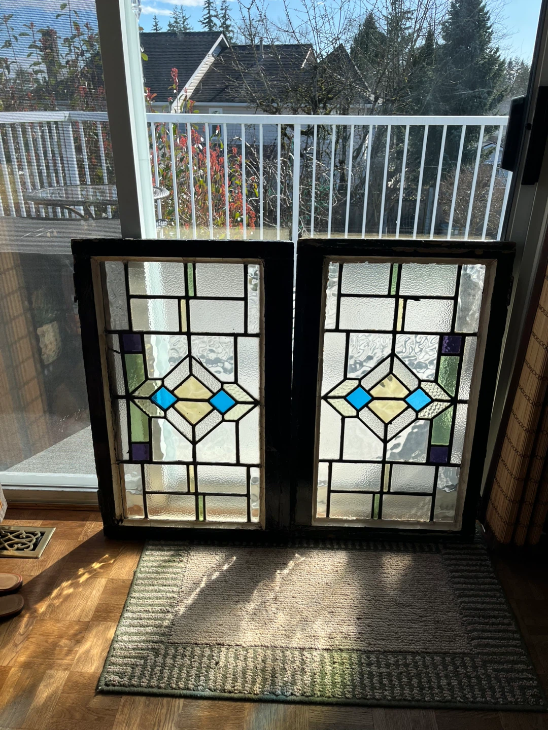 Antique Casement Windows twin pair - photo 3