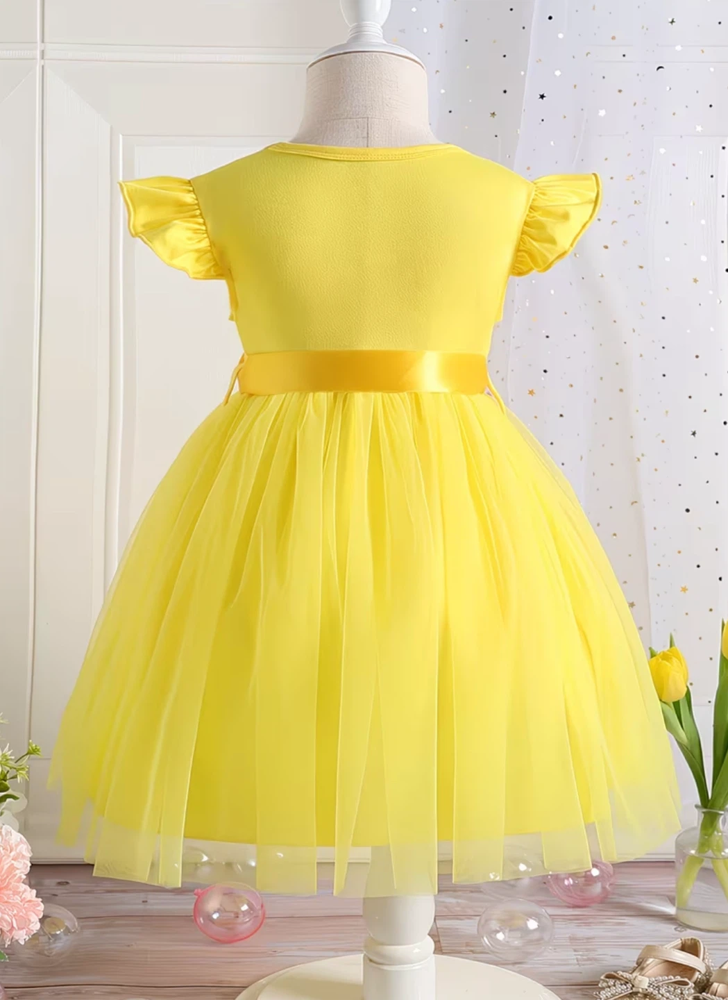 Disney Belle Yellow Princess Dress SIZE 4-5Y - photo 2