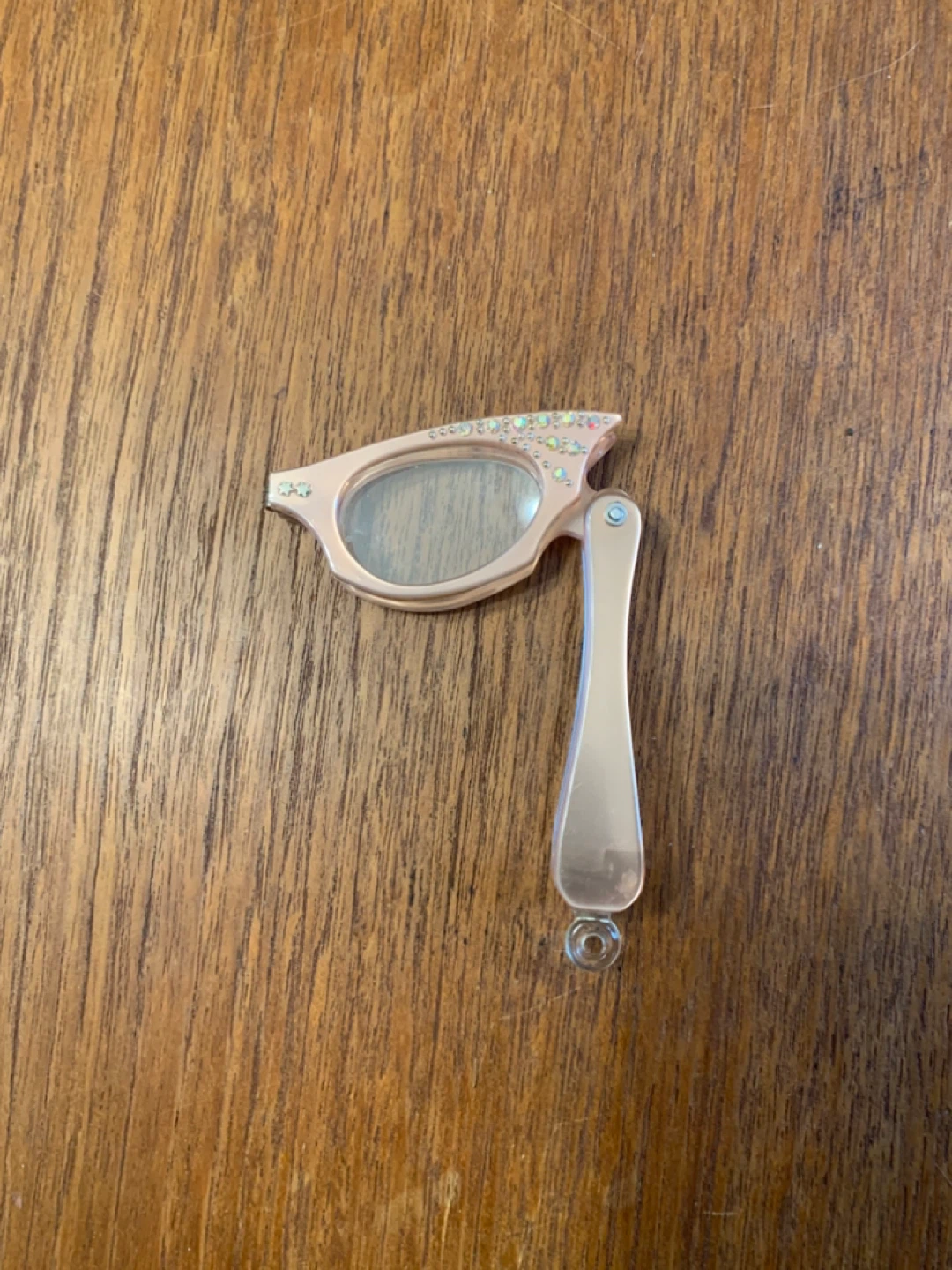Vintage Cat-Eye Rhinestone Glasses - photo 4