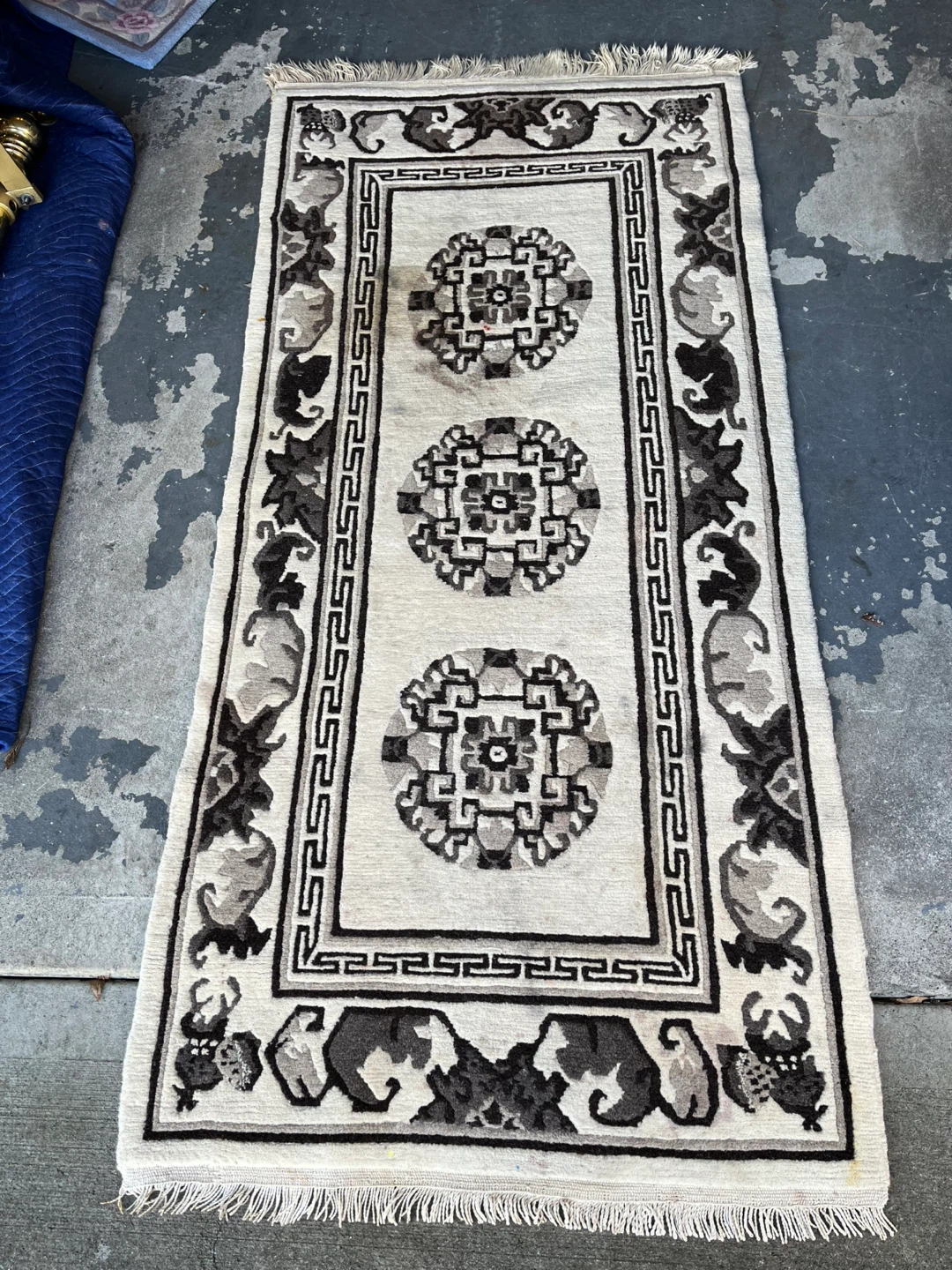 Vintage Wool Chinese Carpets (7 diff ones) - photo 3