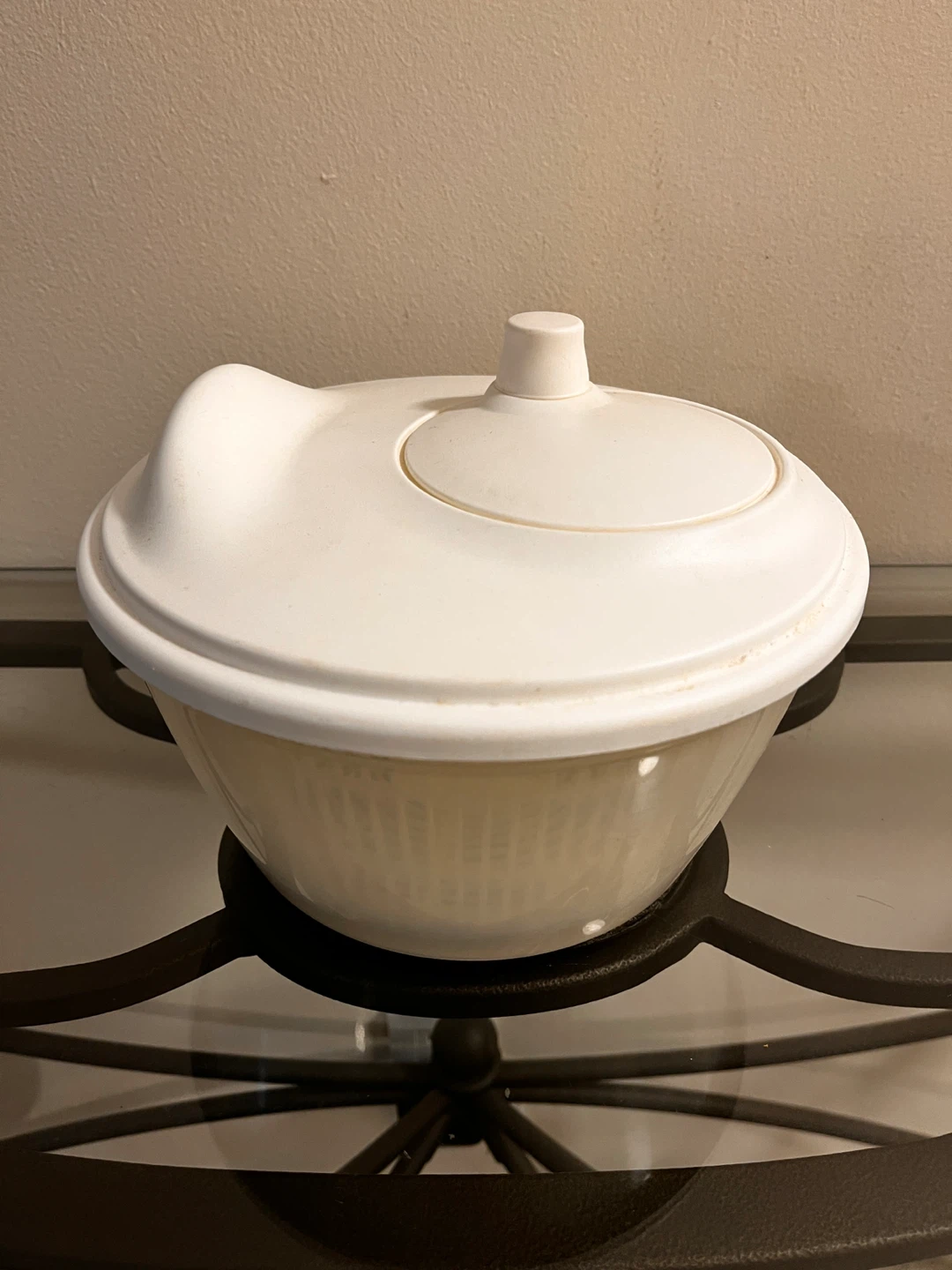 White Salad Spinner