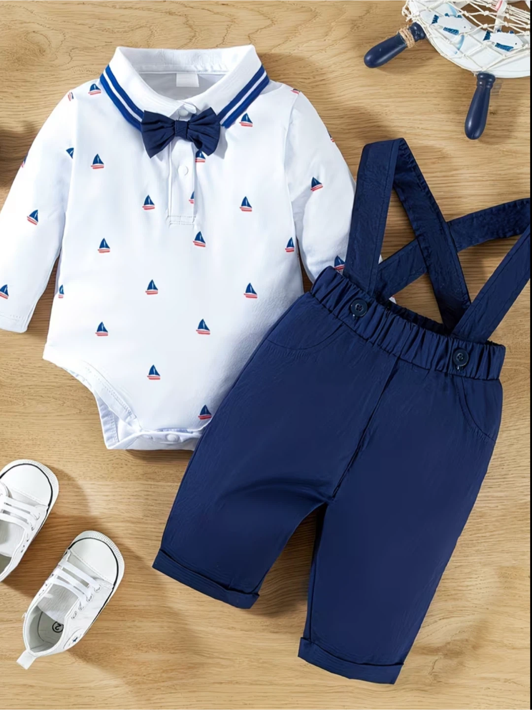 Elegant baby Baby Boy Outfit Size 12-18M - photo 2