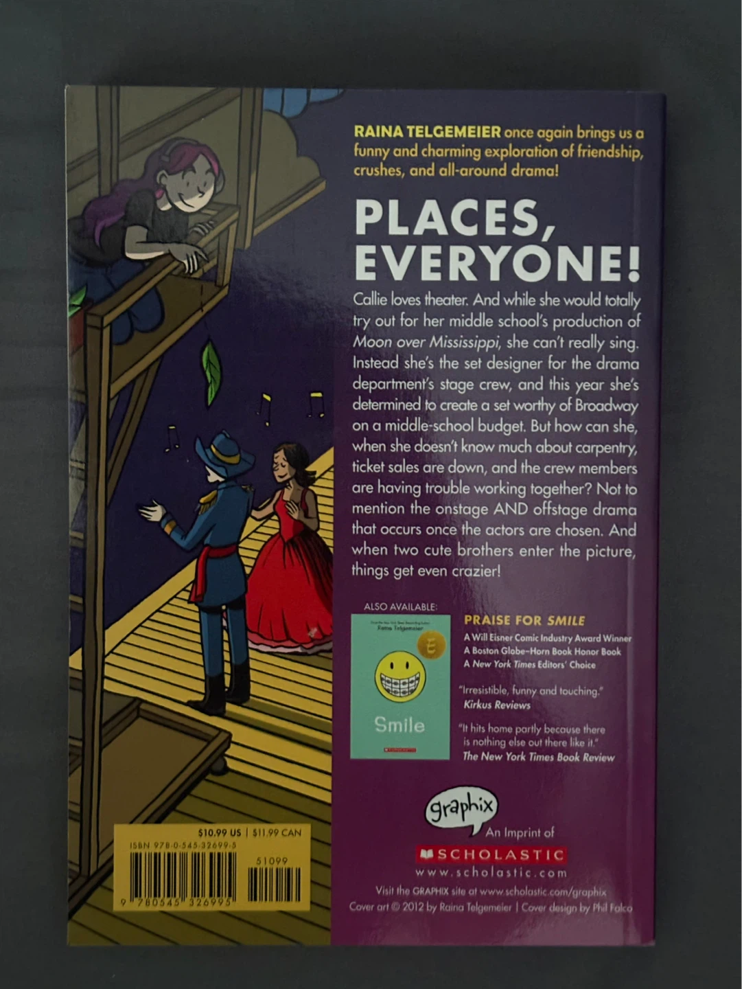 Drama Graphic Novel by Raina Telgemeier - Book - photo 2
