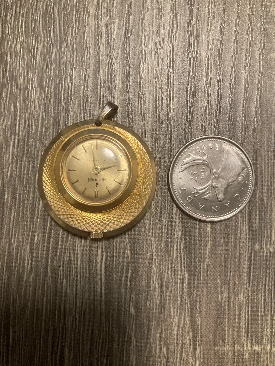 Vintage Elgin Watch Pendant - photo 2