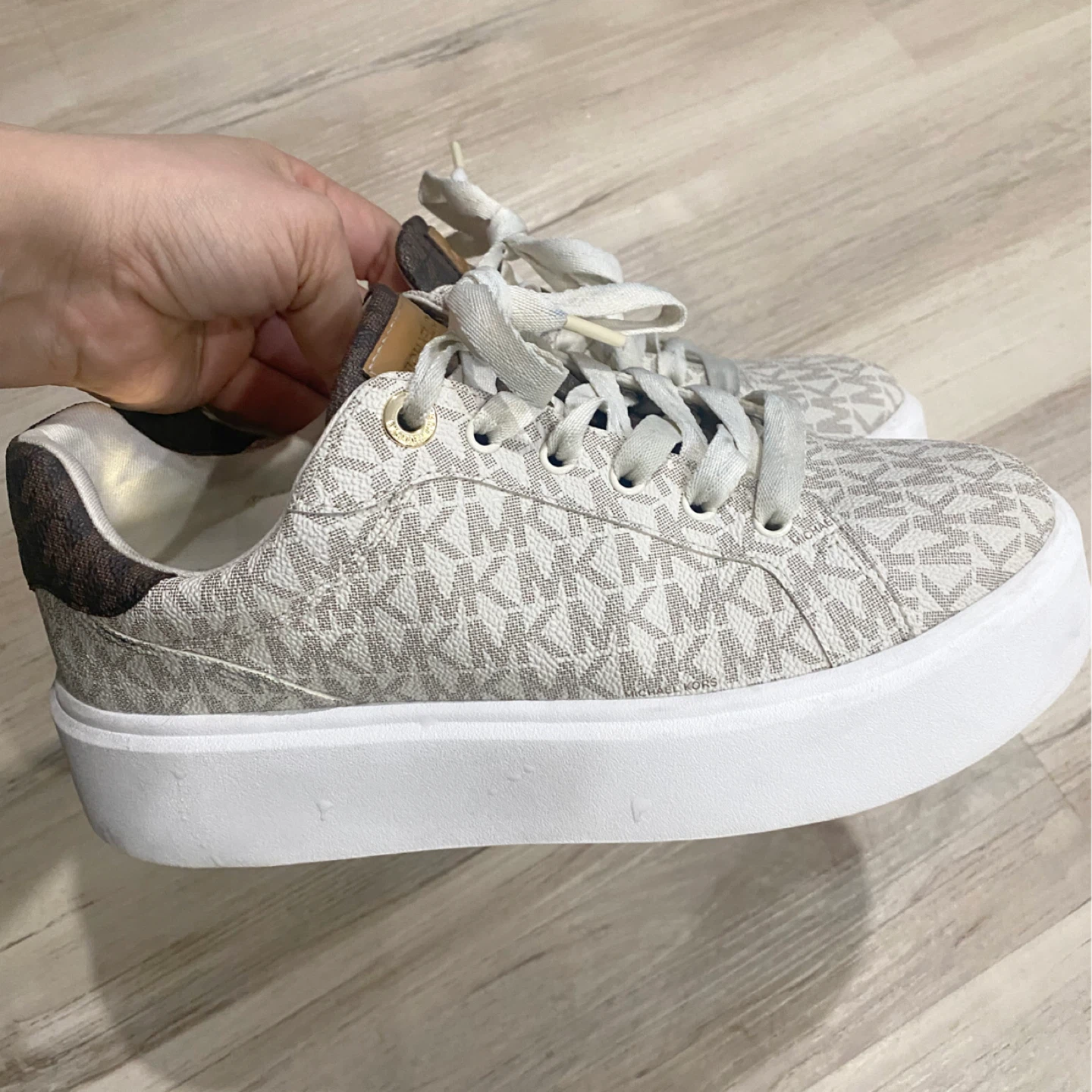 Michael Kors MK Signature Logo Sneakers - photo 2