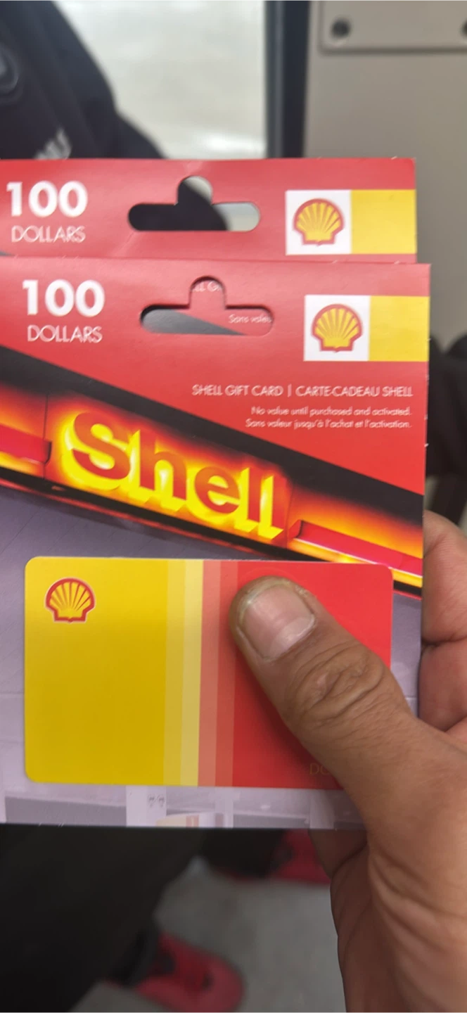 $100 Shell Gift Card