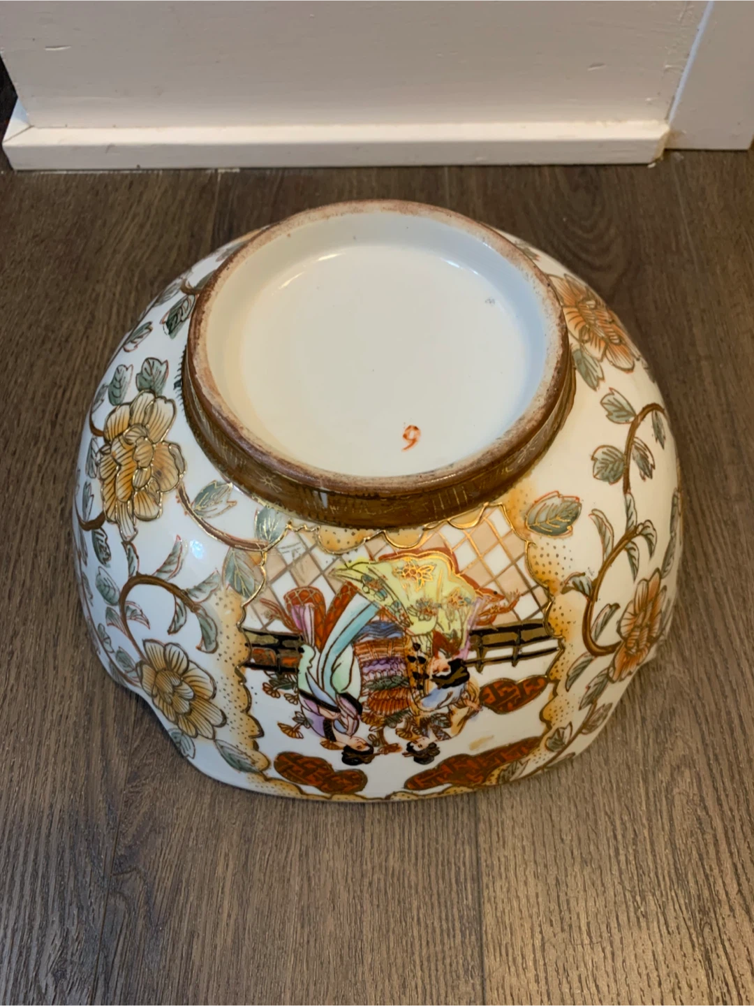Decorative Ceramic Bowl with Oriental Scene - photo 2