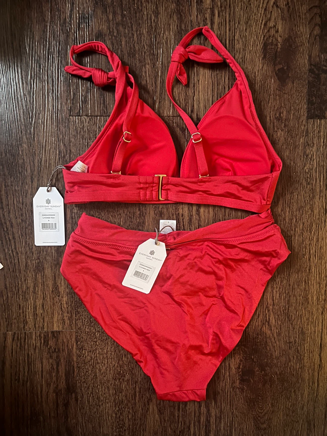 Everyday Sunday Red Bikini Set - Size S - photo 3