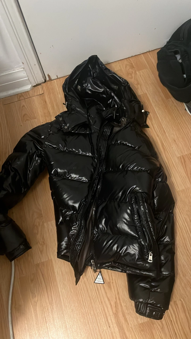 1:1 Moncler Black Puffer Jacket - photo 4