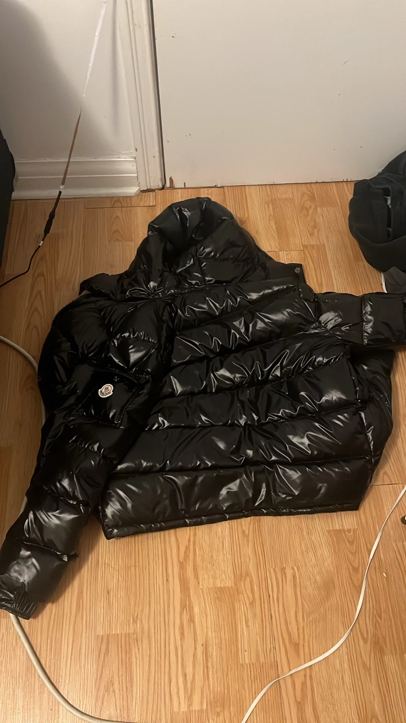 1:1 Moncler Black Puffer Jacket - photo 2