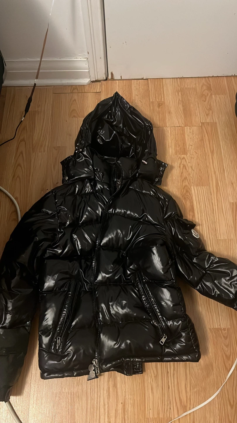 1:1 Moncler Black Puffer Jacket - photo 3