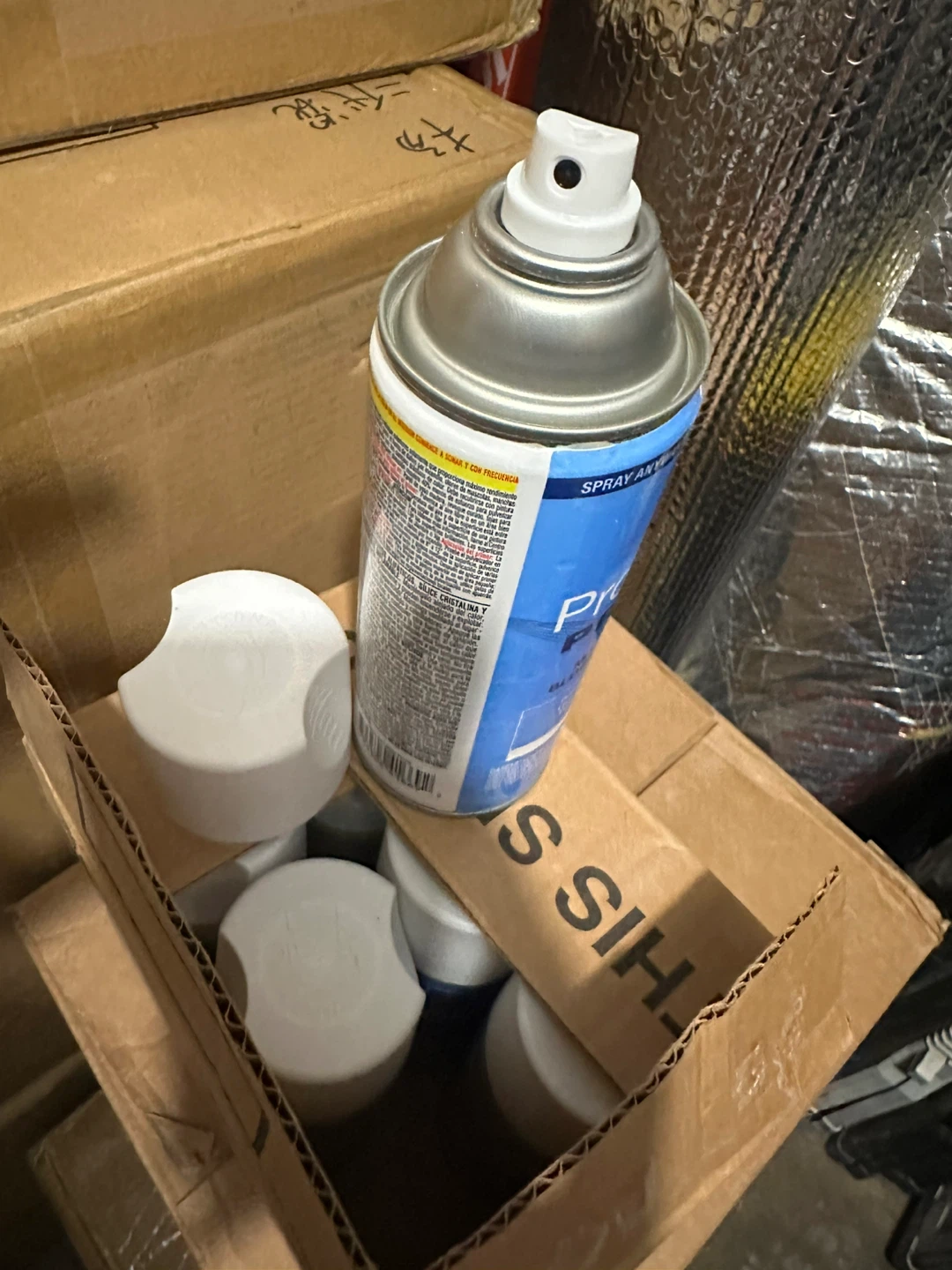 6 pack Sherwin Williams ProBlock Primer Spray Paint - White - photo 3