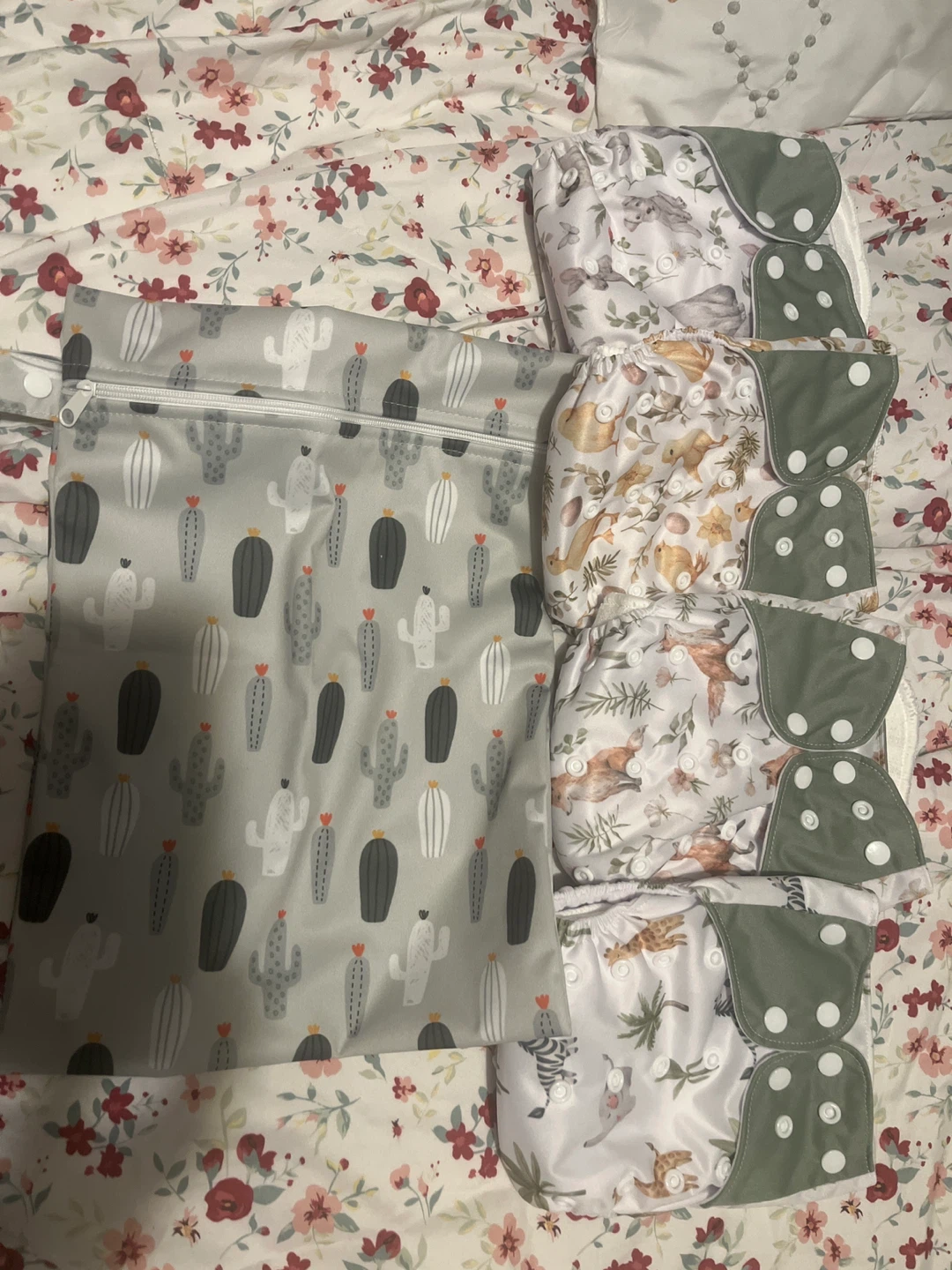 Happy Flute 9 Sets Newborn Baby Cloth Pocket Diapers - photo 5
