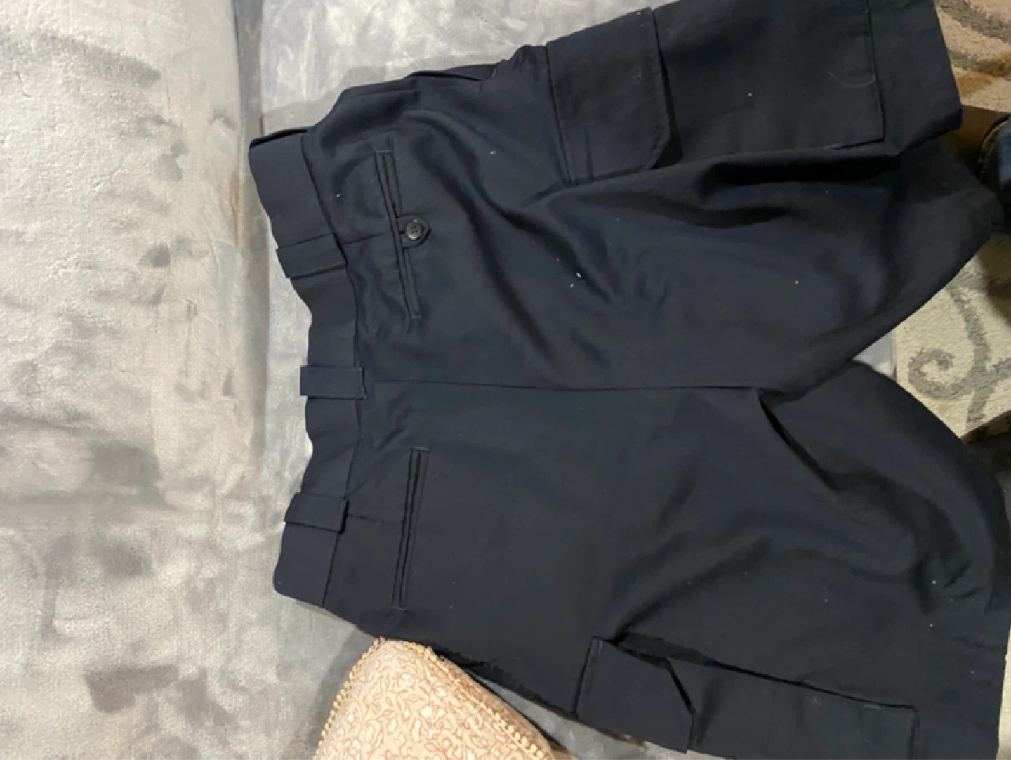 Uniforms Expert Black Cargo Shorts Size Medium - photo 2