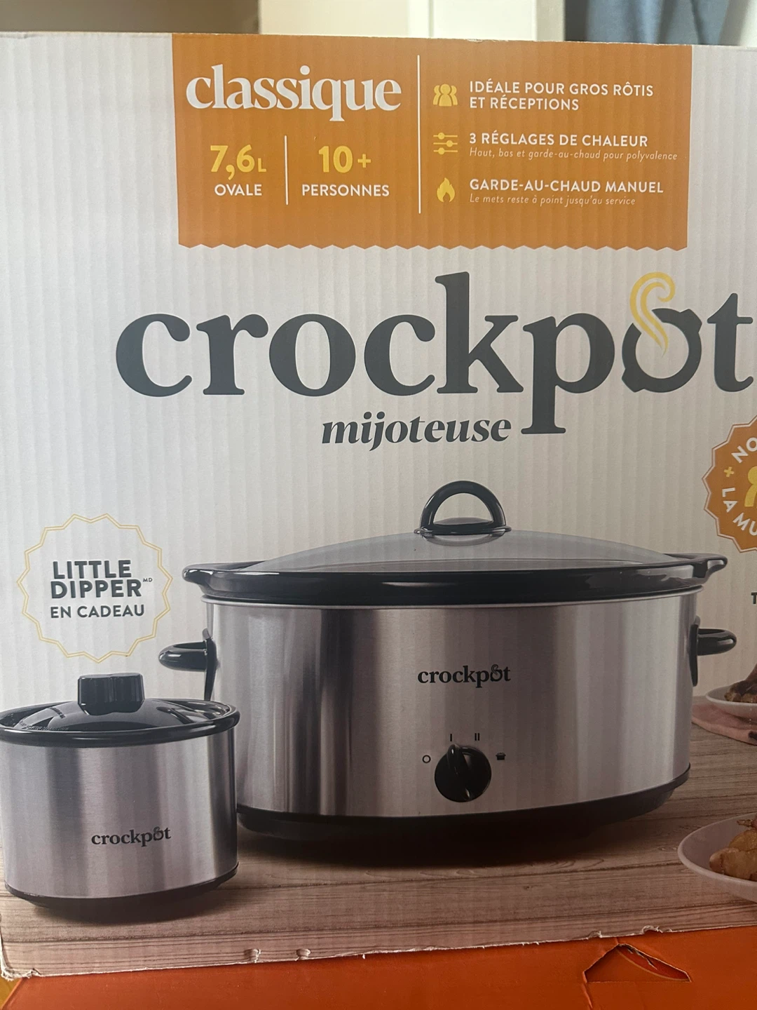 In Box, unused Classique Crockpot