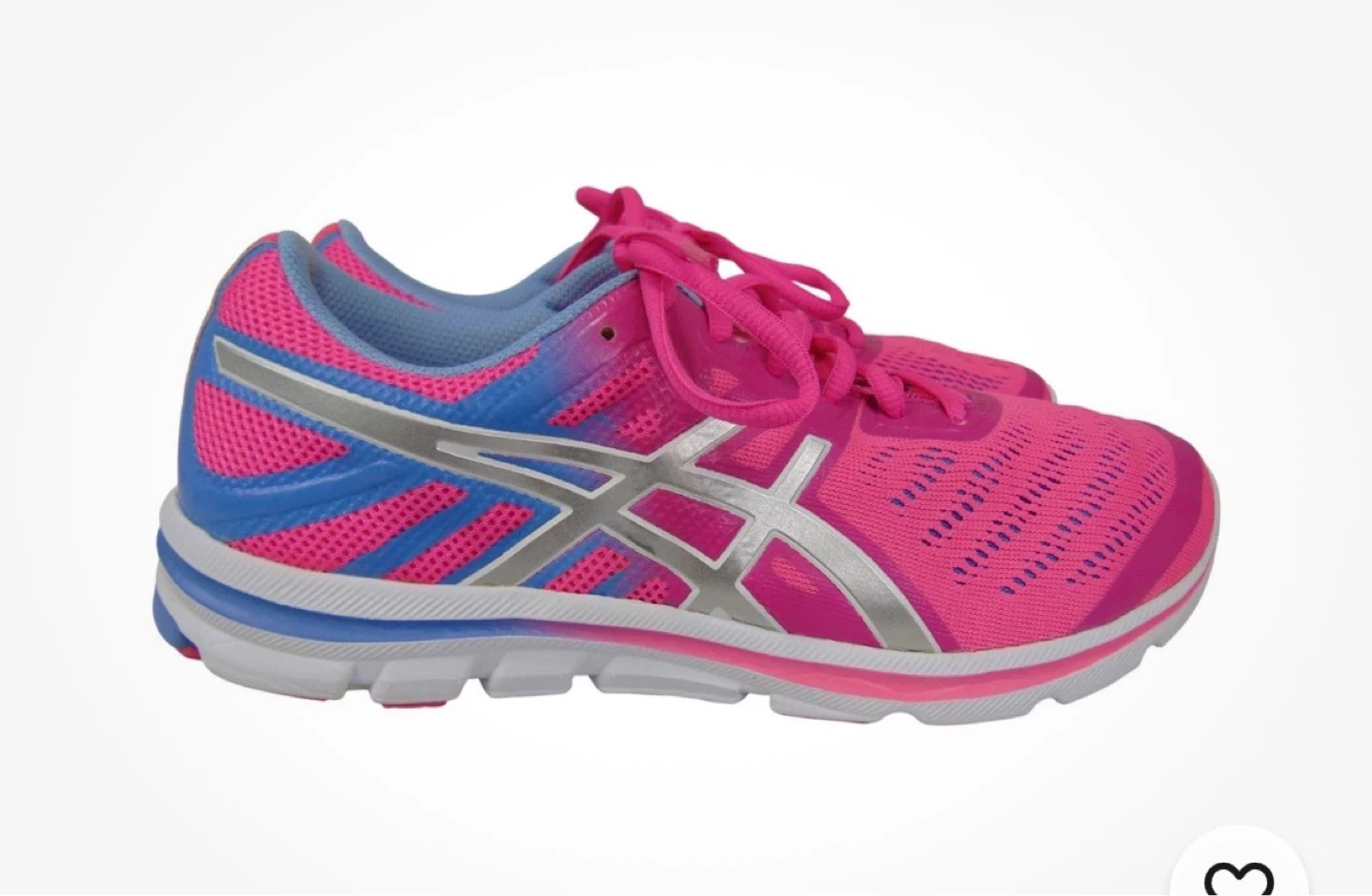 ASICS Women's Pink & Blue Running Shoes - photo 2