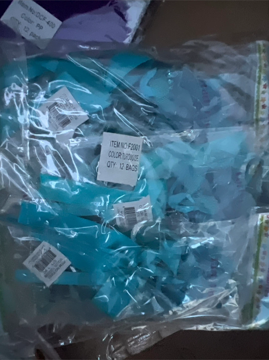 Turquoise Party Favors - 12 Bags - photo 2