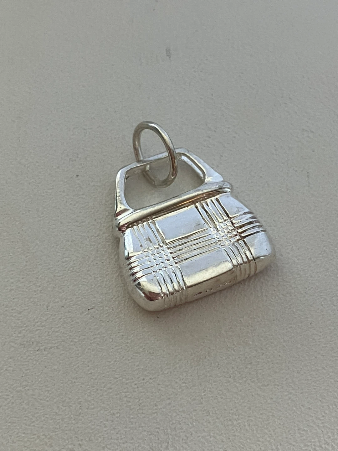 Sterling Silver Handbag Charm Pendant 925 - photo 2
