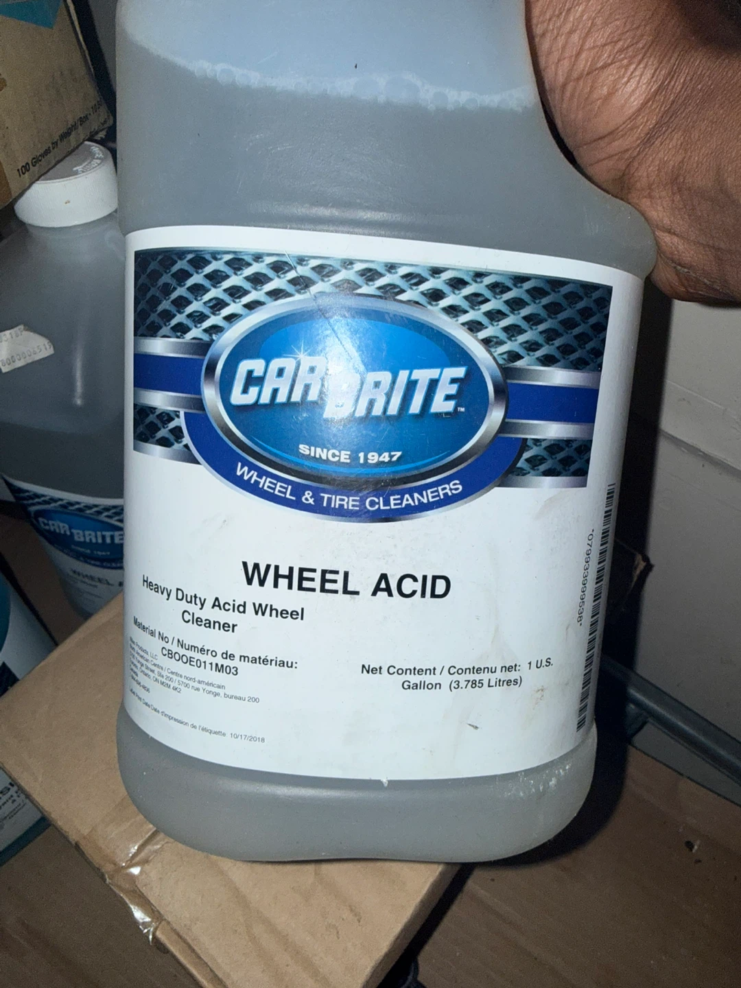 CarBrite Wheel Acid Cleaner & SAP Remover - photo 2