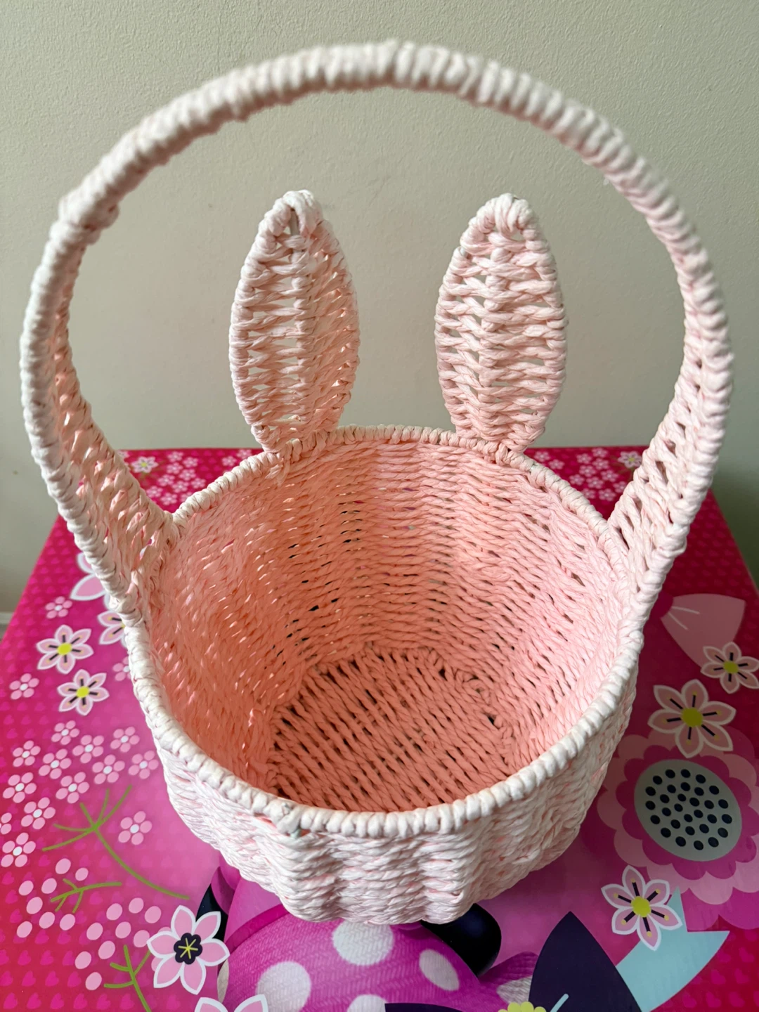 Pink Bunny Easter Basket - photo 2