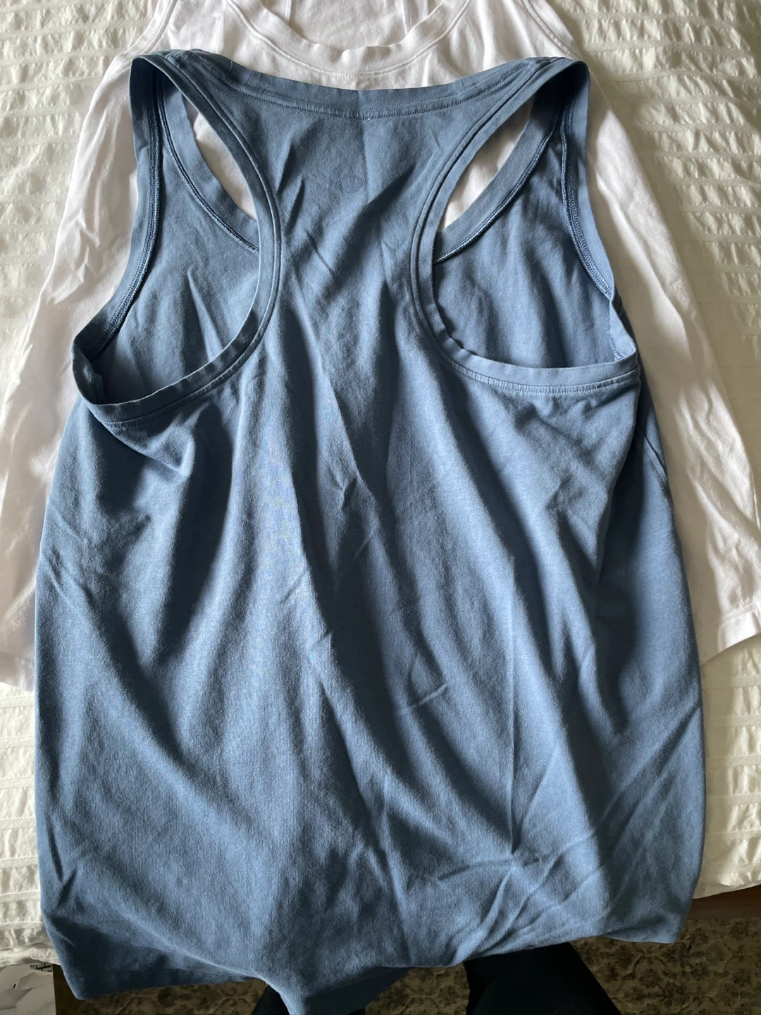 Lululemon Tank Tops (Blue and White) - photo 2