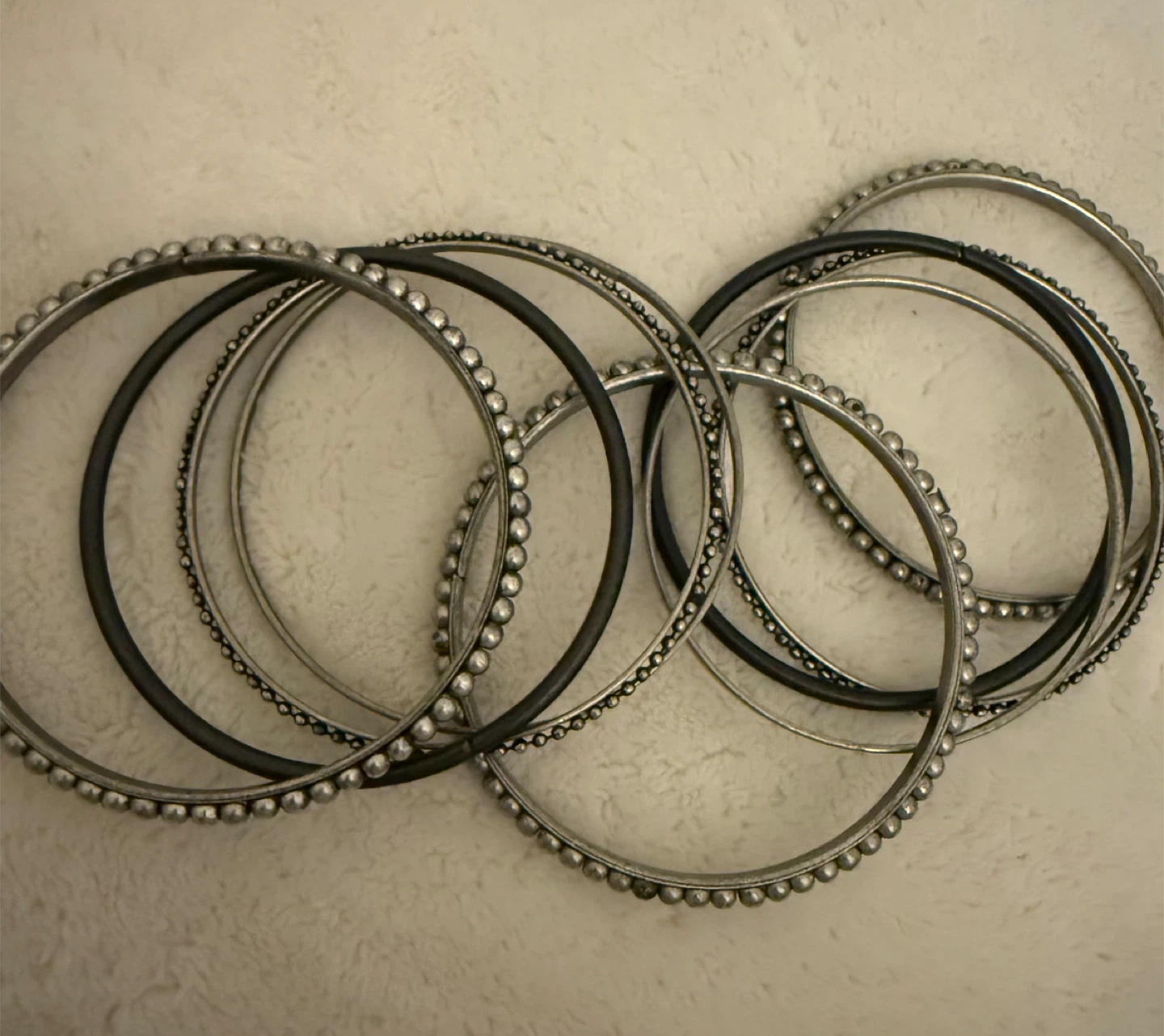 Set of 9 Bangle bracelets - photo 3